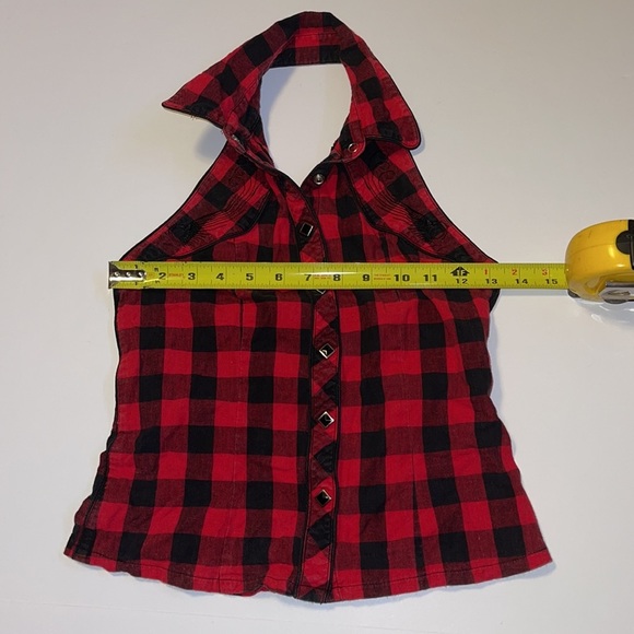 Route Sixty Six Black and Red Halter Top - Women’s AU Size 8 - Picture 9 of 10